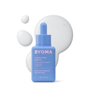 BYOMA Hydrating Serum – Moisturizing Facial Serum with Squalane, Glycerin & Ceramides – Hydrating for Glowing, Dewy Skin – 1.01 fl. oz