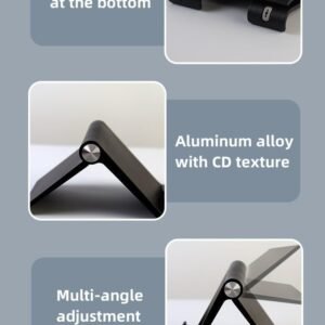 Tablet Stand Holder, Adjustable Foldable Cell Phone Stand Compatible for Most iPad and Smartphones Home Office Accessorie