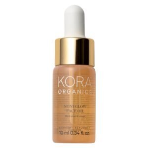 KORA Organics Noni Glow Hydrating Face Oil for All Skin Types, Lightweight Fast-Absorbing Facial Oil with Rosehip, Jojoba & Sea Buckthorn Oils for Smooth & Radiant Looking Skin, 0.34 fl oz