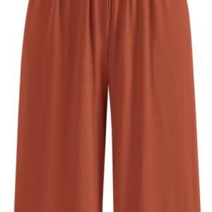 PRETTYGARDEN One Piece Jumpsuits for Women Dressy Casual Sleeveless Crewneck Wide Leg Rompers Jumpers Vacation Summer Outfits