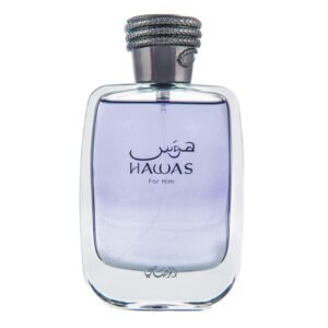 RASASI Hawas For Men Eau De Parfum Spray 100ML (3.4 Oz) – Long Lasting Arabian Perfume, Premium Perfume Men, Ideal for Special Occasions & Daily Elegance, A Bold and Captivating Fragrance