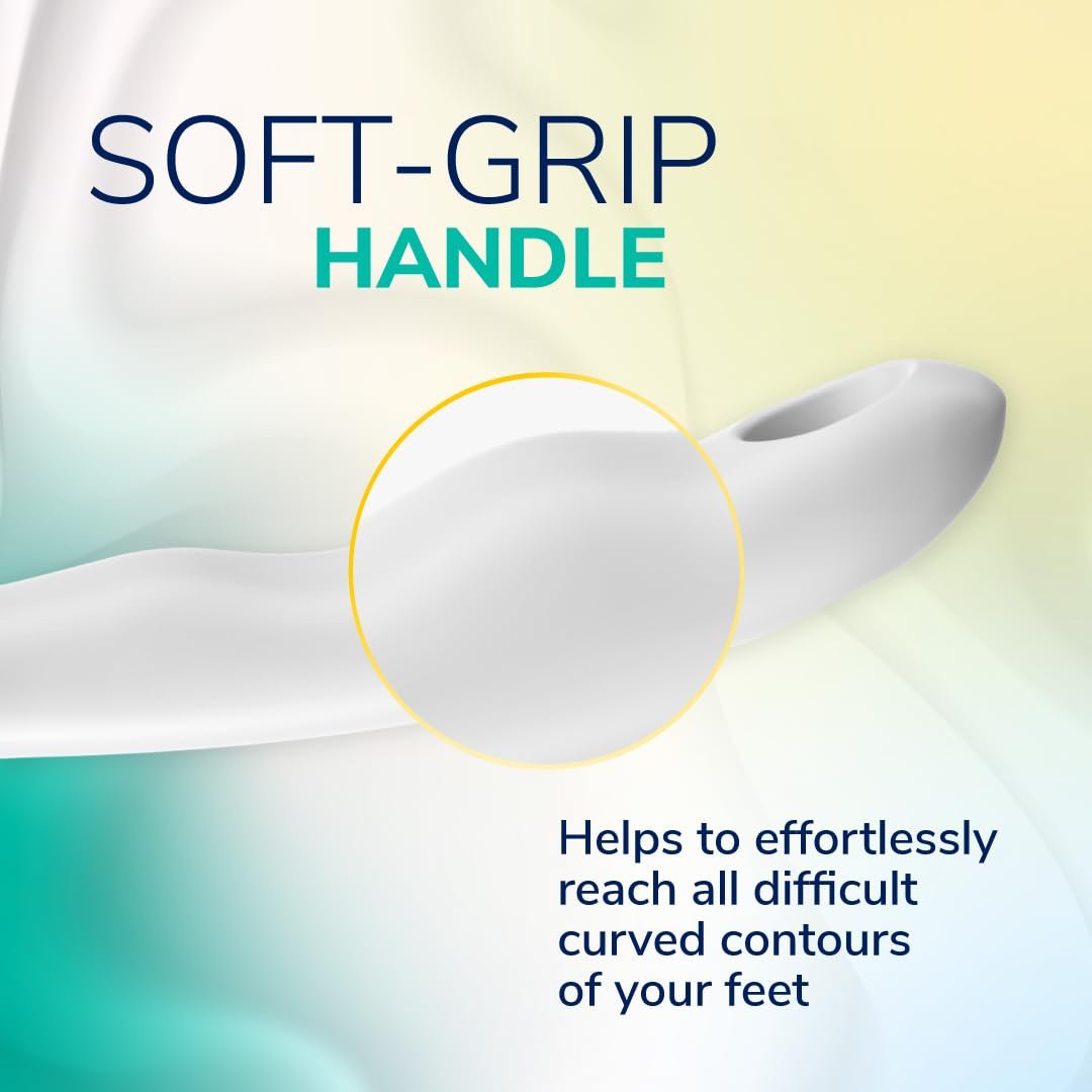 Dr. Scholl's Hard Skin Remover Nano Glass Foot File - Foot Callus Remover, Durable Foot Scrubber, Dead Skin Remover, Hygienic Pedicure Tool, Long Lasting Foot Buffer, Soft Smooth Feet - Image 5