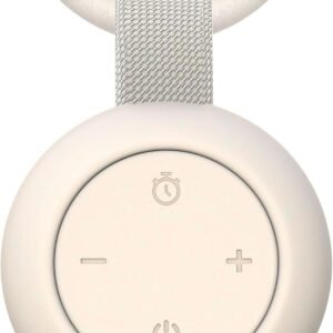 Portable Baby Sound Machine [White Noise for Babies Kids Adults][Timer Function][12 Soothing Sounds][Sleep Boombox] 15 Hours Battery Life, Travel,Registry,Gifts,Shower,Clips on Baby Stroller