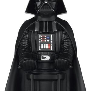 Exquisite Gaming: Star Wars: Darth Vader – Original Mobile Phone & Gaming Controller Holder, Device Stand, Cable Guys, Licensed Figure (Multi-colored)