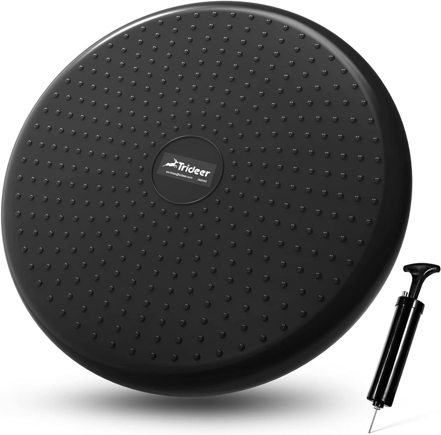 Trideer Wobble Cushion Core Balance Disc, Flexible Seating for Classroom Elementary, Wiggle Seat for Sensory Kids, Balance Pad with Inflation Pump - Image 4