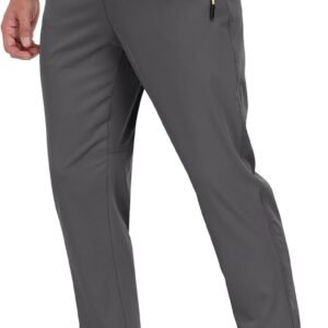 Men’s Sweatpants Athletic Pants Breathable Quick Dry Water Resistant Jogger Track Pants Workout Hiking Pants