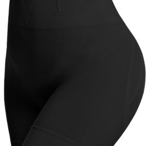 Tummy Control Shapewear for Women Seamless Girdle Shapewear Shorts Mid Waist Body Shaper Thigh Slimmers