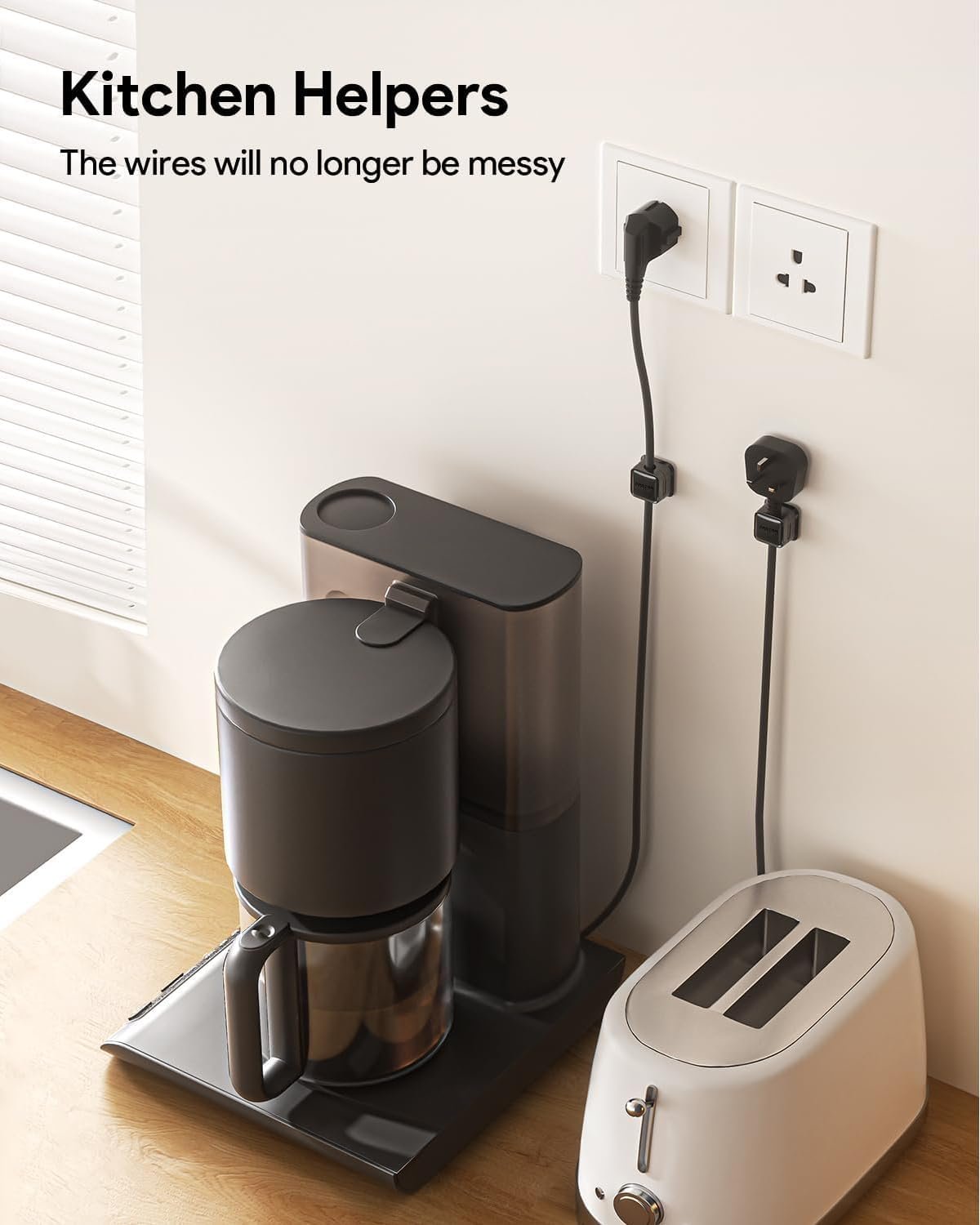 8 Pack Cord Organizer Holder,Costop Strong Adhesive Desk Cable Management Magnetic Easy Open,Organize Phone Charging Cords Wire Holder Organizer Neatly for Home,Office,Car,Desk,Nightstand - Image 7