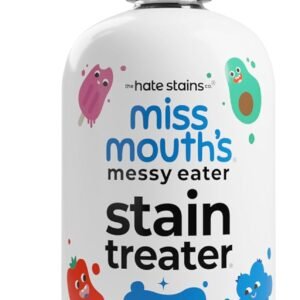 Miss Mouth’s Messy Eater Stain Treater Spray – 16oz Stain Remover – Newborn & Baby Essentials – No Dry Cleaning Food, Grease, Coffee Off Laundry, Underwear, Fabric