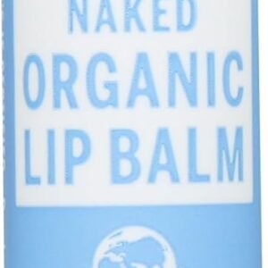 Dr. Bronner’s Magic Soaps Organic Naked Unflavored Lip Balm, 0.15 Ounce