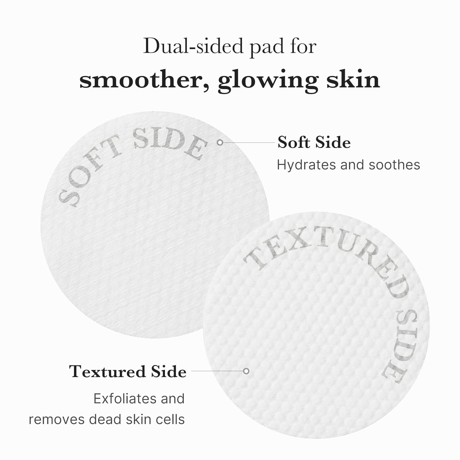 medicube Toner Pads Zero Pore Pad 2.0 | Dual-Textured Facial Pad for Exfoliation and Pore Care with 4.5% AHA Lactic Acid, 0.45% BHA Salicylic Acid | Ideal for All, Korean Skin Care, 70 Pads (1 Pack) - Image 6