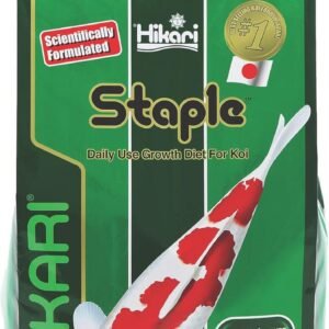 Hikari Staple Fish Food for Koi and Other Pond Fishes, Mini Pellets, 11 lb. (5 kg)
