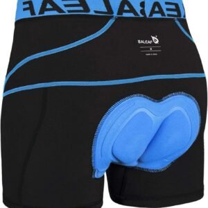 baleaf Men’s 3D Padded Bike Shorts Cycling Underwear MTB Liner