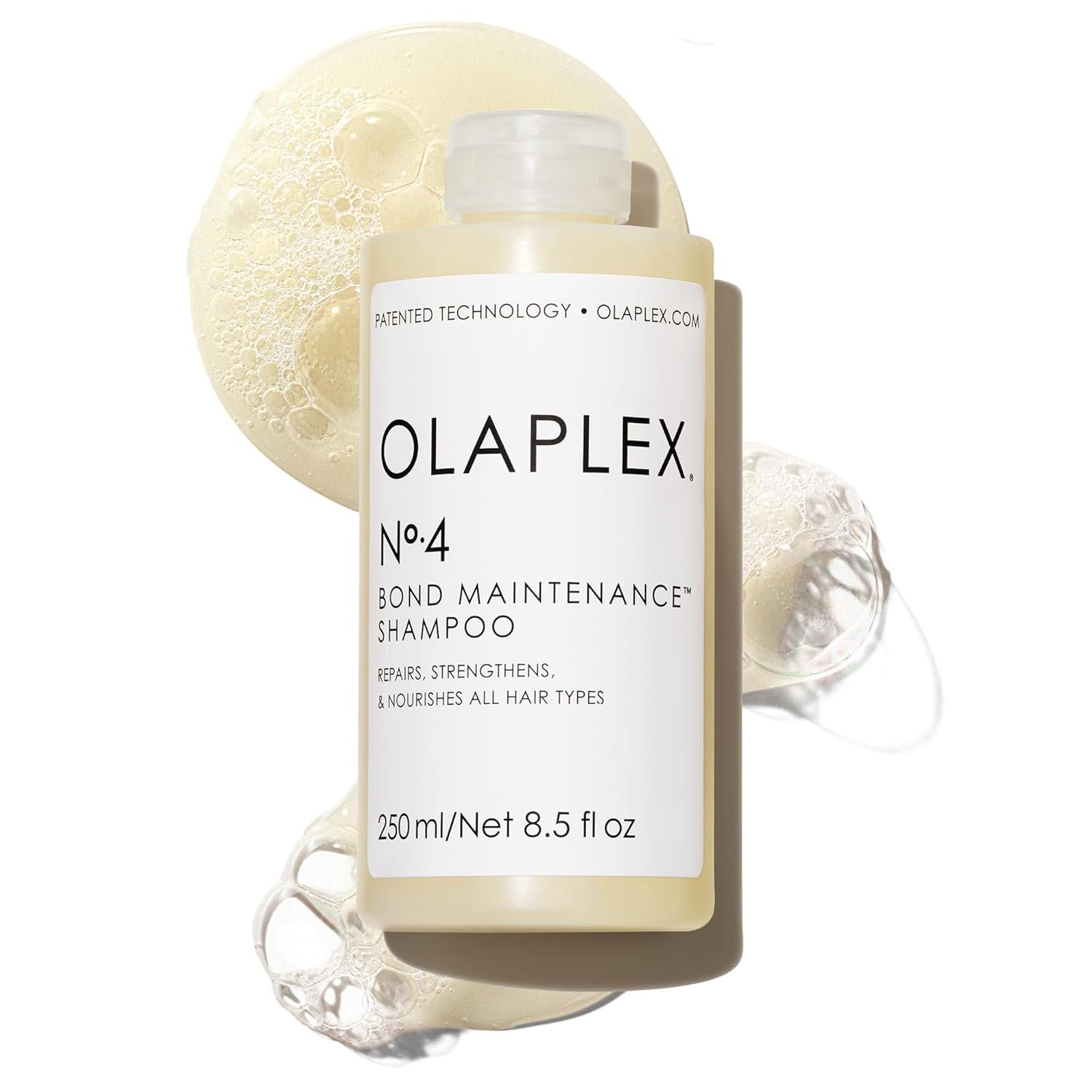 Olaplex Nº.4 Bond Maintenance™ Hair Strengthening Shampoo: Repairs Damage & Defend Against Future Breakage | Replenishes Hydration | For Coily, Curly, Straight, and Wavy