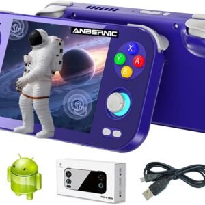 RG476H Retro Game Console Android 13 System Unisoc T820 RG 476H Handheld Game 4.7-inch LTPS Multi-Touch Screen Online Fighting Joystick Supports Output WiFi 5000mAh 8+ 128GB (RG476H-Purple-new)