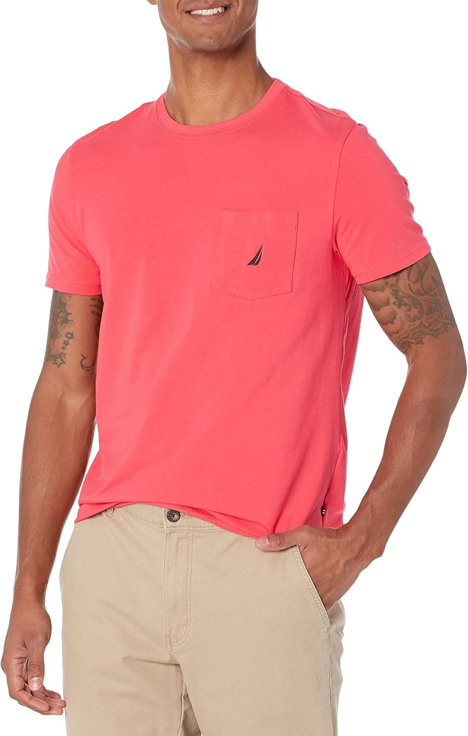 Nautica Men's Classic Fit Pocket T-Shirt