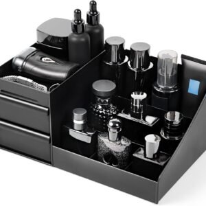 EXIN DECHEN Cologne Organizer for Men,Cologne Stand,Organizador de Perfumes,Estante Para Perfumes,Dresser Organizer Countertop,Mens Bedroom Essentials,Room Decor for Mens,Gifts for Men