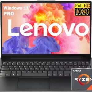 Lenovo 2026 New V15 Laptop for Student & Business, Powerful AMD Ryzen 3 7320U (Beat i7-1065G7), 15.6 inch FHD, 16GB RAM, 256GB SSD, Ethernet Port RJ-45, Windows 11 Pro, Long Battery Life, No Mouse