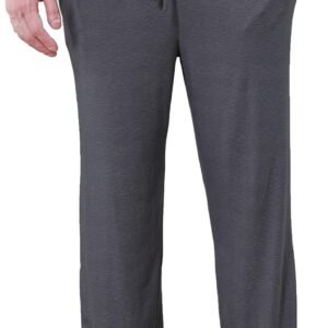 DITOK Men’s Lightweight Pajama Pants Soft Lounge Sleep Joggers Adjustable Drawstring & Pockets All-Season Sleepwear