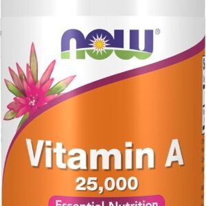 NOW Foods Supplements, Vitamin A (Fish Liver Oil) 25,000 IU, Essential Nutrition, 250 Softgels