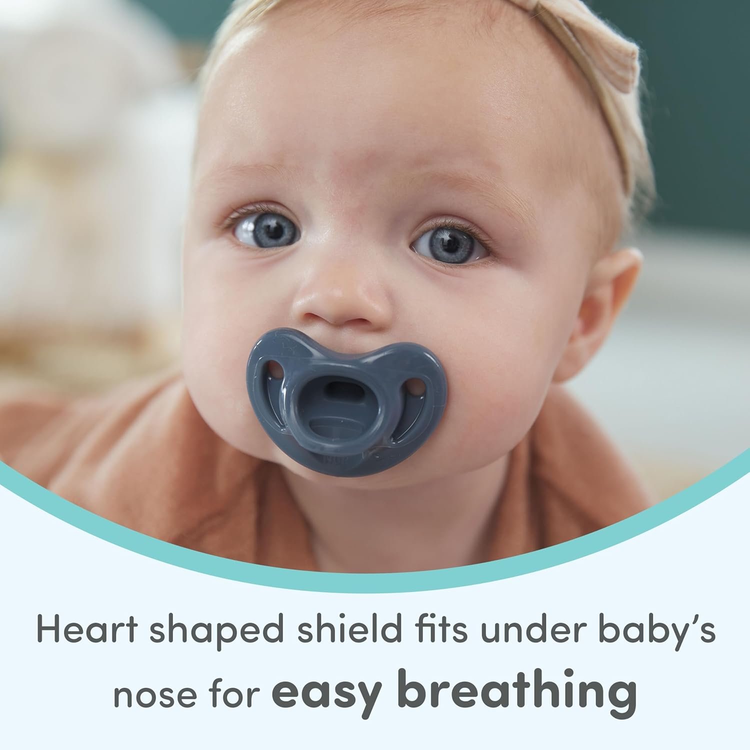 NUK Timeless Comfy Pacifier | 100% Silicone, One-Piece Design | BPA-Free, Gentle on Baby’s Skin | 5-Pack, for 0-6M - Image 5