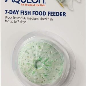 Aqueon 7 Day Vacation Feeder Slow- Release Fish Food for Tropical Fish – 1 Pack