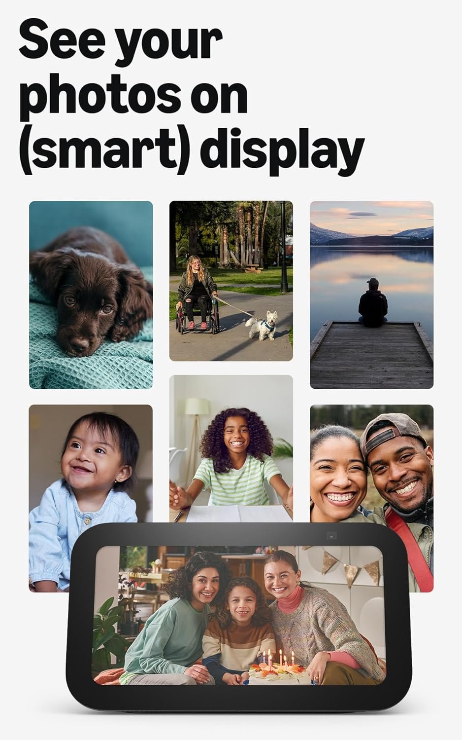 Amazon Echo Show 5 (newest model), Smart display, Designed for Alexa+, 2x the bass and clearer sound, Charcoal - Image 7