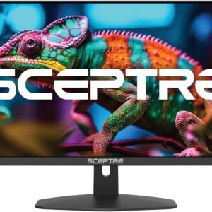 New! Sceptre 27-inch Gaming Monitor 100Hz 1ms DisplayPort HDMI x2 100% sRGB AMD FreeSync Build-in Speakers, Eye Care Frameless Machine Black 2025 (E275W-FW100T Series)