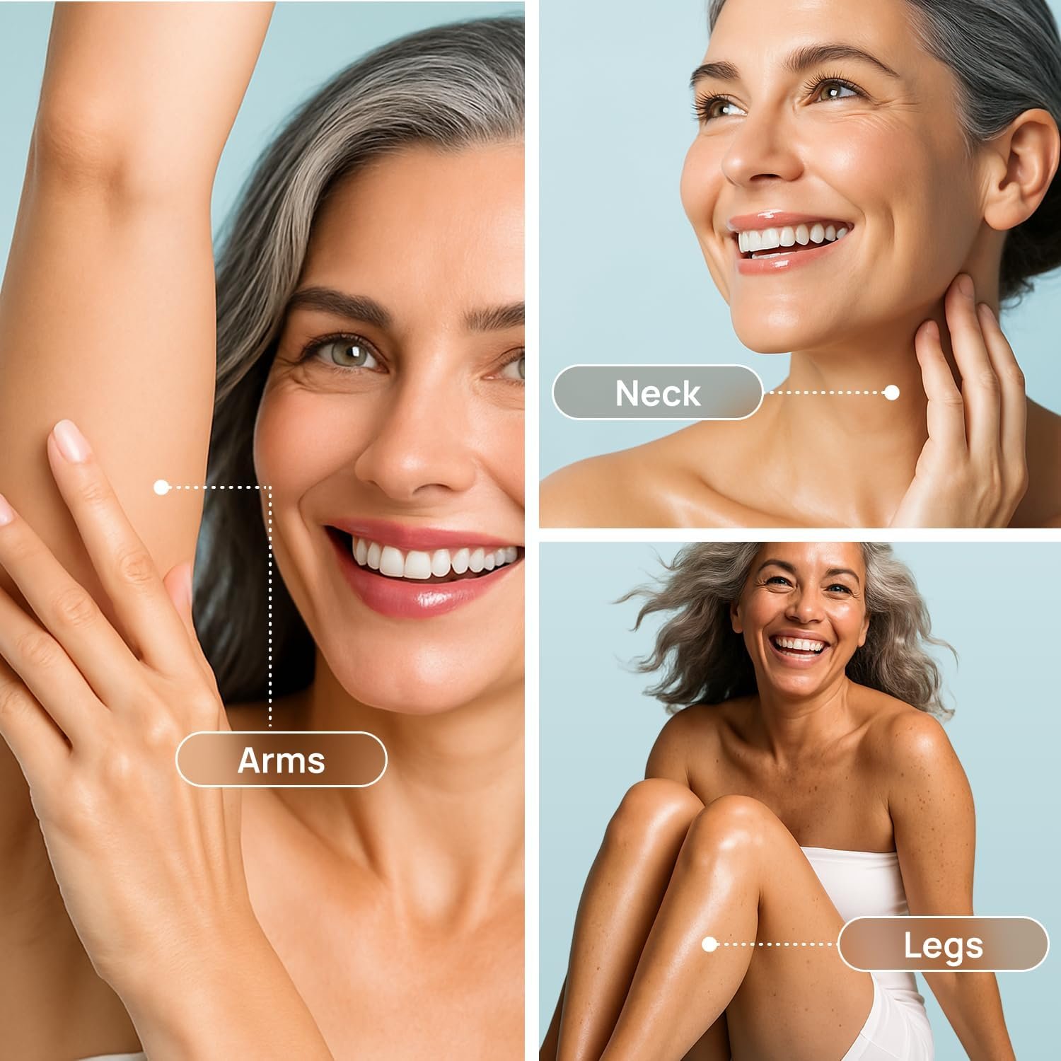 MyDermaDream MyoGlow & Niacinamide Serum & NoTox Serum - Total Body Skin Tightening and Lifting Device for Face, Neck, Arms, and Legs - Image 3