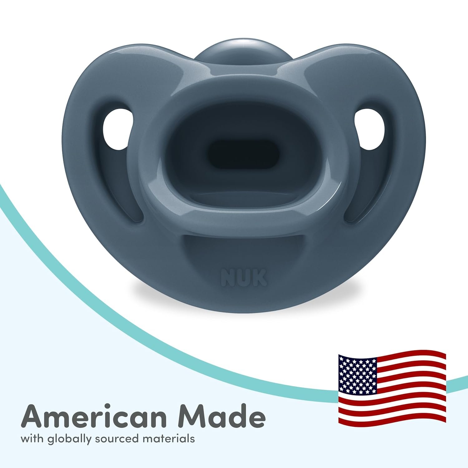 NUK Timeless Comfy Pacifier | 100% Silicone, One-Piece Design | BPA-Free, Gentle on Baby’s Skin | 5-Pack, for 0-6M - Image 7