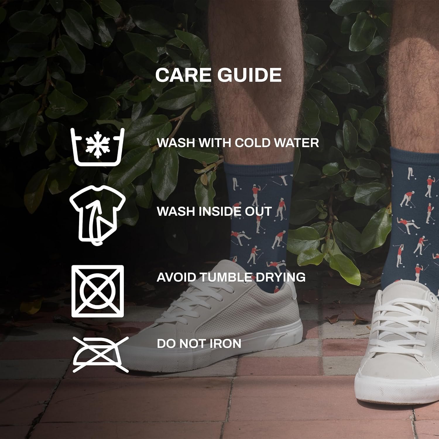 Shanker Golf Socks - Funny Angry Golfer Socks - Funny Golf Gift for Men - 1 Pair per Pack - Size 10-13 - Image 5