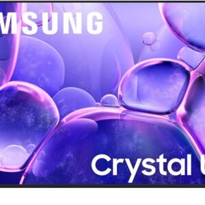 Samsung 55-Inch Class Crystal UHD U8000F 4K Smart TV (2025 Model) Endless Free Content, Crystal Processor 4K, MetalStream Design, Knox Security, Compatible with Alexa