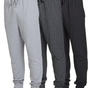 Ultra Performance Mens Pajama Pants 3 Pack Men’s Sleep Lounge PJ Jogger Sweatpants PJs Pajamas for Men Avail in Big Sizes