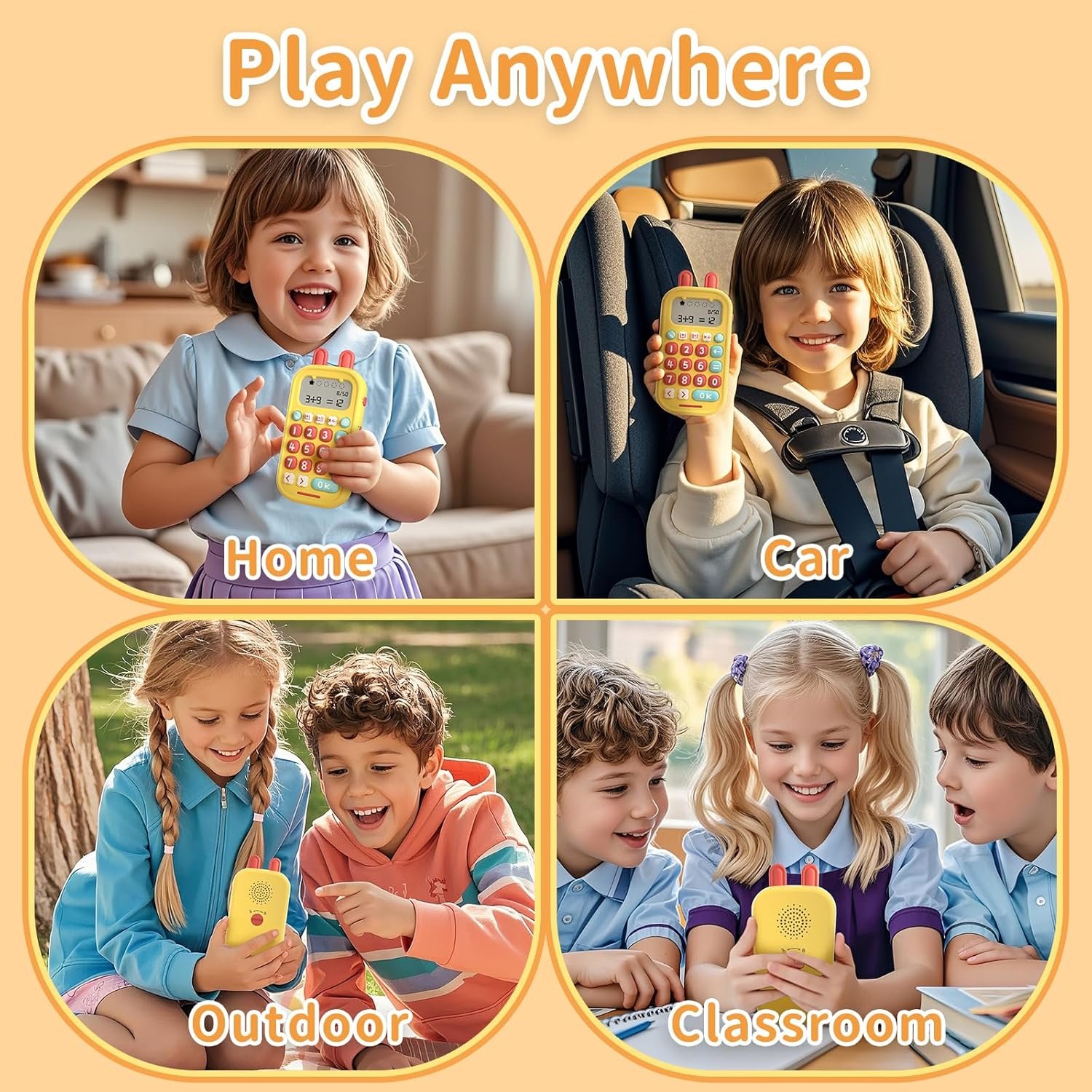 alilo Math Games for Kids Ages 5-12, Portable Math Toys for Practicing Addition, Subtraction, Multiplication and Division, Fun Educational Toy with 5 Modes, 19 Math Games, and 50K Math Questions - Image 8