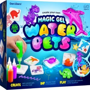 Dan&Darci Aqua Fairy Water Gel Kit for Kids – Easter Gift – Magic Elf Toy Kits – Waters Pets – DIY Squishy Maker Set – Craft for Kids – Make Your Own Squishies Toys Crafts – Gifts for Boys & Girls