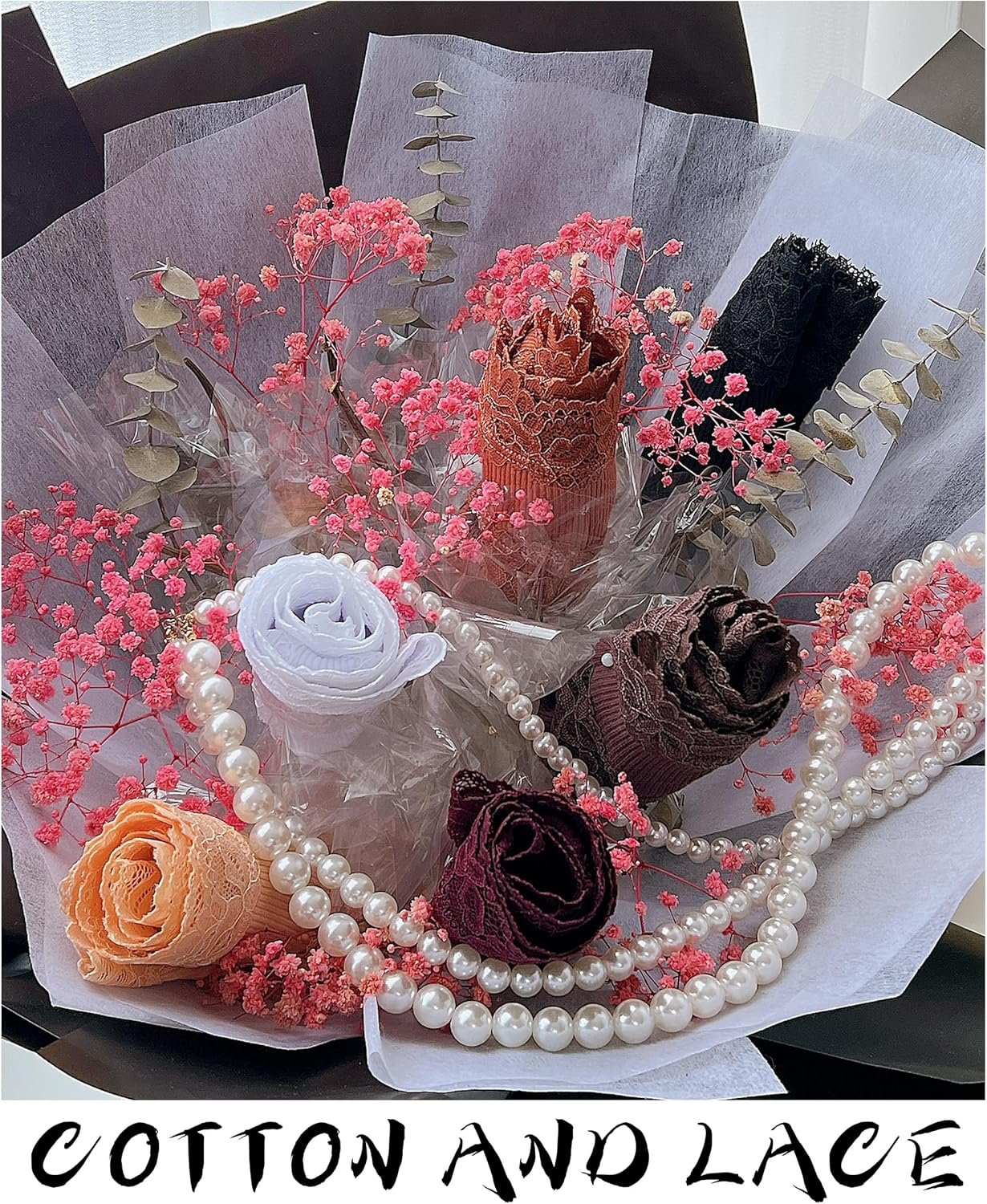 Sth Big Womens Cotton Underwear Sexy Lace Brazilian Panties Soft Breathable Cotton Bikini for Ladies 6 Pack - Image 2