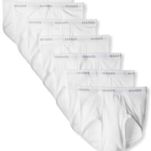 Hanes Men’s Ultimate Underwear Briefs Pack, 7-Pack, Moisture-Wicking Underwear, Cotton Briefs