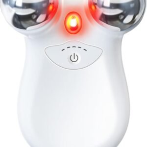 Microcurrent Facial Device,Latest Red Light Technology，Enhances The Ability to Lift The Face and Tighten The Skin，Facial Wrinkle Equipment，Smart Photon Micro-Current Device, Model:EP-300.