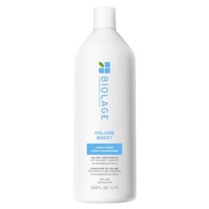Biolage Volume Boost Conditioner – Weightless Moisture, Shine & Volume, Detangles Fine Hair, Soy Protein & Polymers, Vegan & Paraben-Free