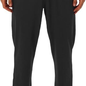 HOdo 34″/36″ Long Inseam Tall Mens Joggers Cuffed Sweatpants Baggy Workout Pants Zipper Pockets