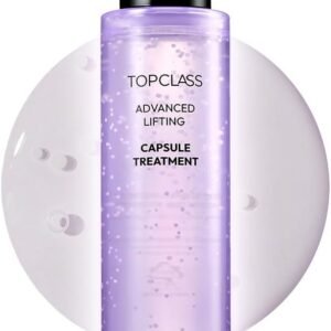 [CHARMZONE] Topclass Advanced Lifting Capsule Treatment 4.06oz (120ml) – Anti-Aging Collagen Essence for Firming & Moisturizing, 2-in-1 Toner & Emulsion, Korean Skincare
