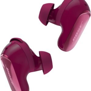 Bose QuietComfort Ultra Earbuds (2nd Gen) – Wireless Noise Cancelling Earbuds with Mic, Immersive Audio, USB-C Charging, Up to 6 Hours Battery, IPX4 Rating, Deep Plum – Limited Edition Color