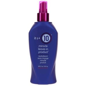 It’s a 10 Haircare Miracle Leave-In product, 10 fl. oz.