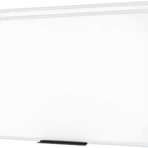 VIZ-PRO Large Magnetic Dry Erase White Board for Wall, 96 X 48 inches, Pack of 2, 8′ x 4′ Aluminum Framed Whiteboard with Marker Tray for School Office Home