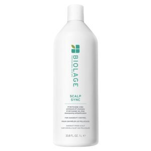 Biolage Scalp Sync Anti-Dandruff Shampoo – Controls Itchy Scalp, Deeply Cleanses Hair, Moisturizing Dandruff Treatment, With Zinc Pyrithione, Vegan & Cruelty-Free, 1.7 FL Oz