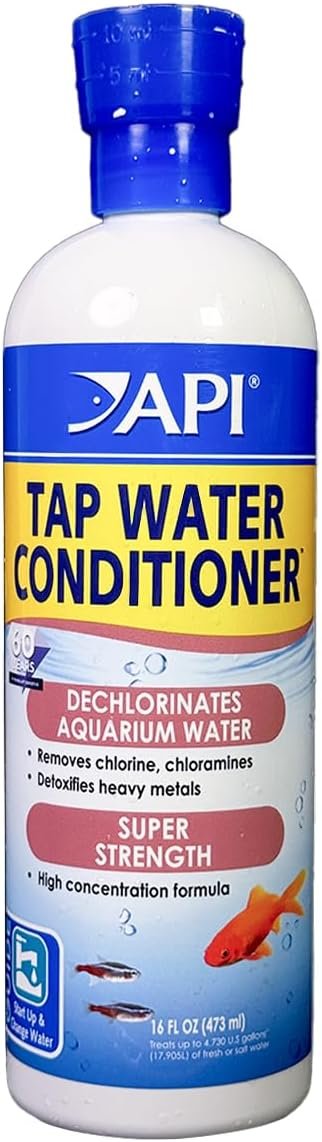 API TAP WATER CONDITIONER Aquarium Water Conditioner 16-Ounce Bottle