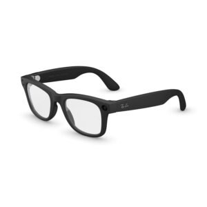 Ray-Ban Meta (Gen 2), Wayfarer, Matte Black | Smart AI Glasses for Men, Women — 2X Battery Life — 3K HD Resolution — 12 MP Ultra-Wide Camera, Audio, Video — Clear Lenses — Wearable Technology