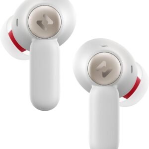 havit Hybrid Active Noise Cancelling Wireless Earbuds, Bluetooth 6.0 in-Ear Headphones, 6 Mics ENC Clear Call Ear Buds, 30+H Playtime, 3D Spatial Audio, Custom EQ via App, IPX5 Waterproof Grey