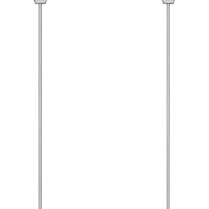 Cake Tester, 2 Packs Cake Testers for Baking and Cakes Testing Stick Doneness Endurance CakeTester Skewer 7.9 in Stainless Steel Rondauno