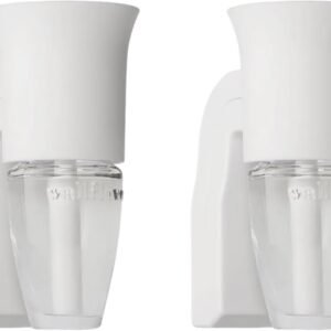 Bath & Body Works Wallflowers Fragrance Plug, White Flare Design, Plug-in Air Freshener Device for Bedrooms, Bathrooms & Living Spaces – 2 Pack